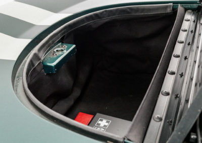 Lotus Elise S1 VVC MMC grün metallic Kofferraum