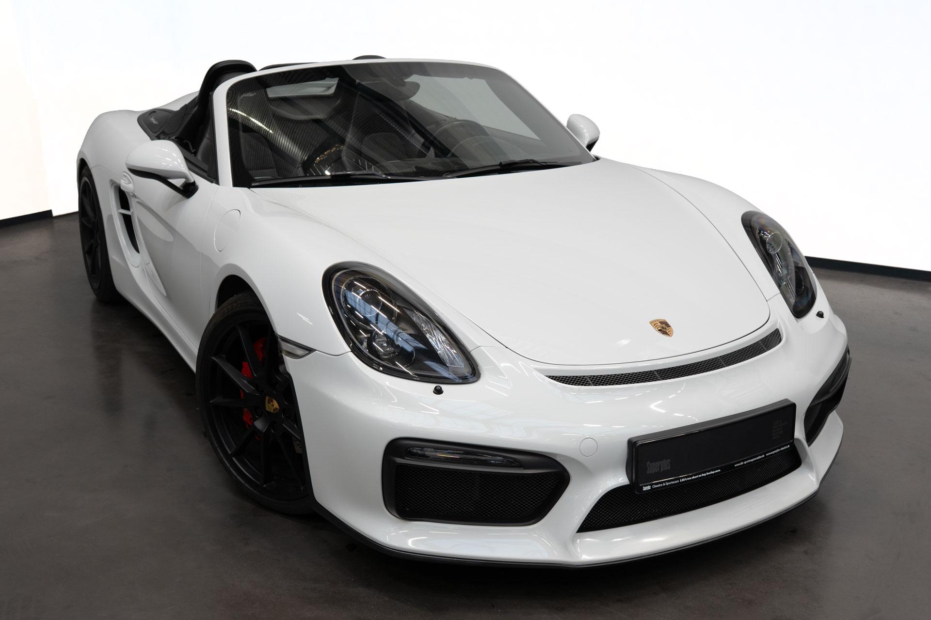 Porsche 981 Boxster Spyder