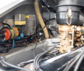 Porsche 911 SWB Urmodell Motorraum Detail