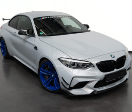 BMW M2 Competition G-Power Front-Dreiviertelansicht von links oben