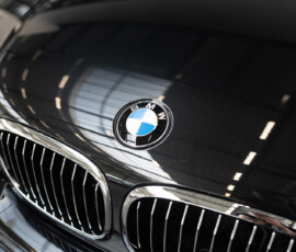BMW 320Ci E46 Cabrio BMW Logo Motorhaube