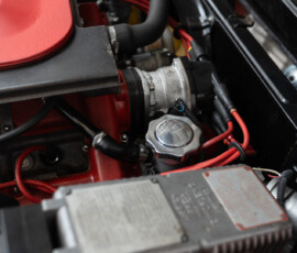 Fiat Dino 2400 Spider Motorraum Detail