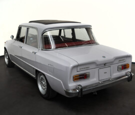 Alfa Romeo Giulia 1600 Faltdach Heckansicht